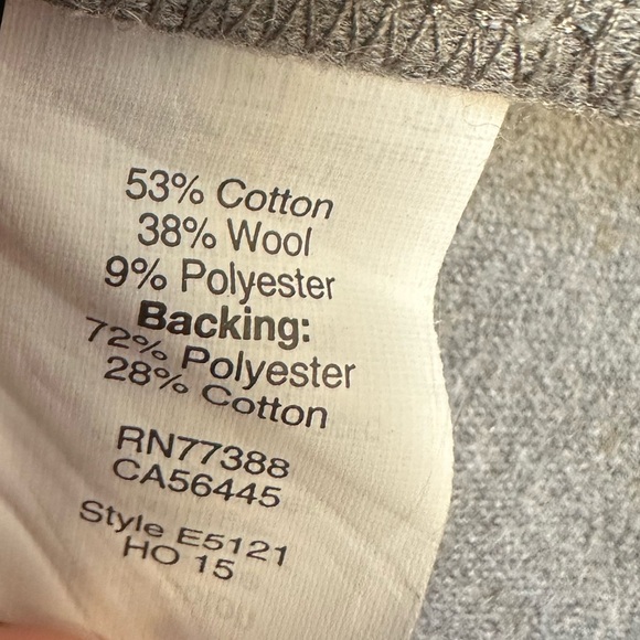 Madewell mini brown and cream chevron print mock neck sweater tunic size small - Picture 7 of 10